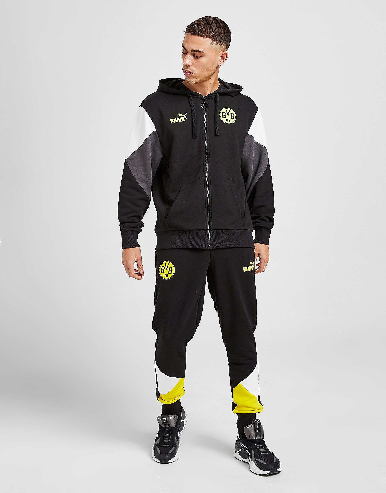 

Puma Borussia Dortmund Culture Joggers - Black - Mens, Black