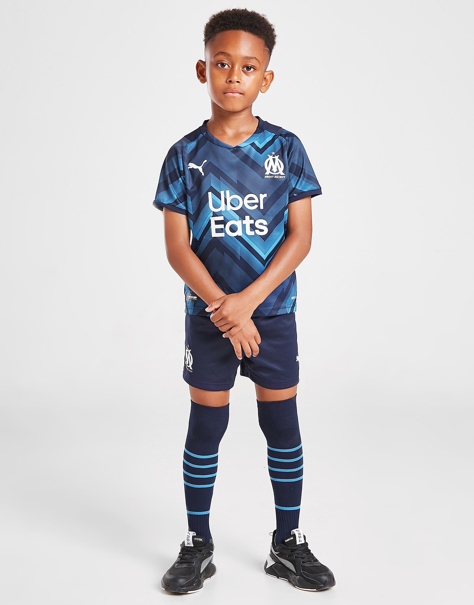

Puma Olympique Marseille 2021/22 Away Kit Children - Navy - Kids, Navy