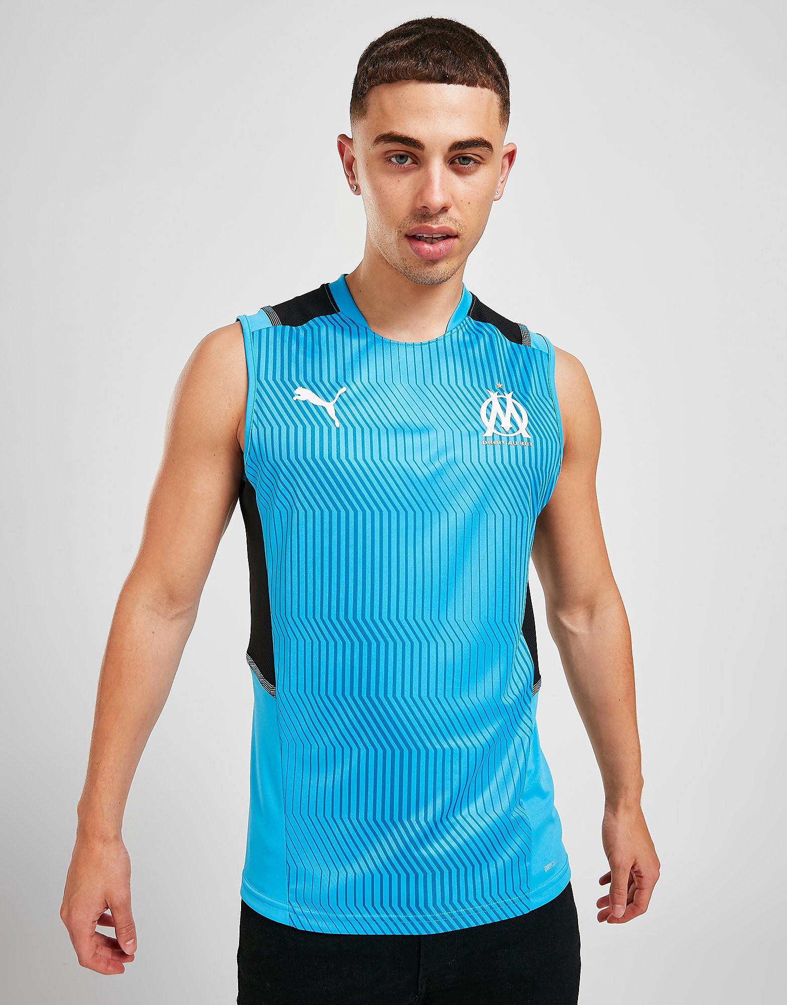 

Puma Olympique Marseille FC Training Vest - Blue - Mens, Blue