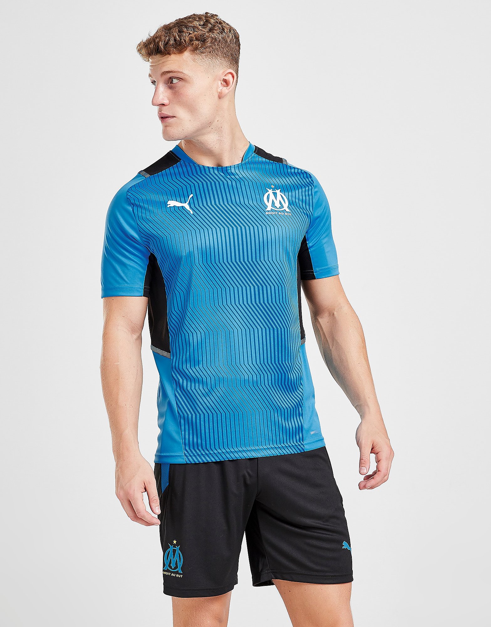 

Puma Olympique Marseille Training Shorts - Black - Mens, Black