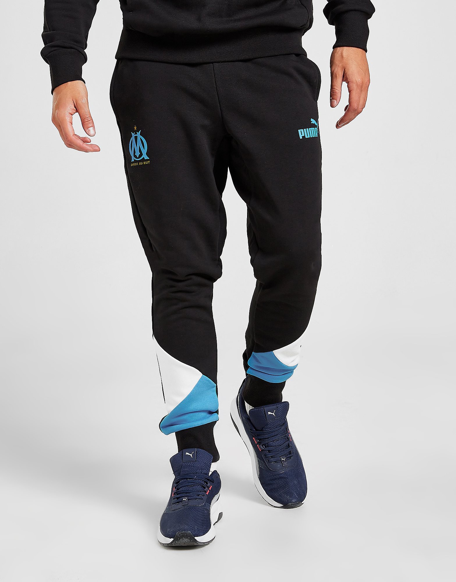 

Puma Olympique Marseille Culture Joggers - Black - Mens, Black