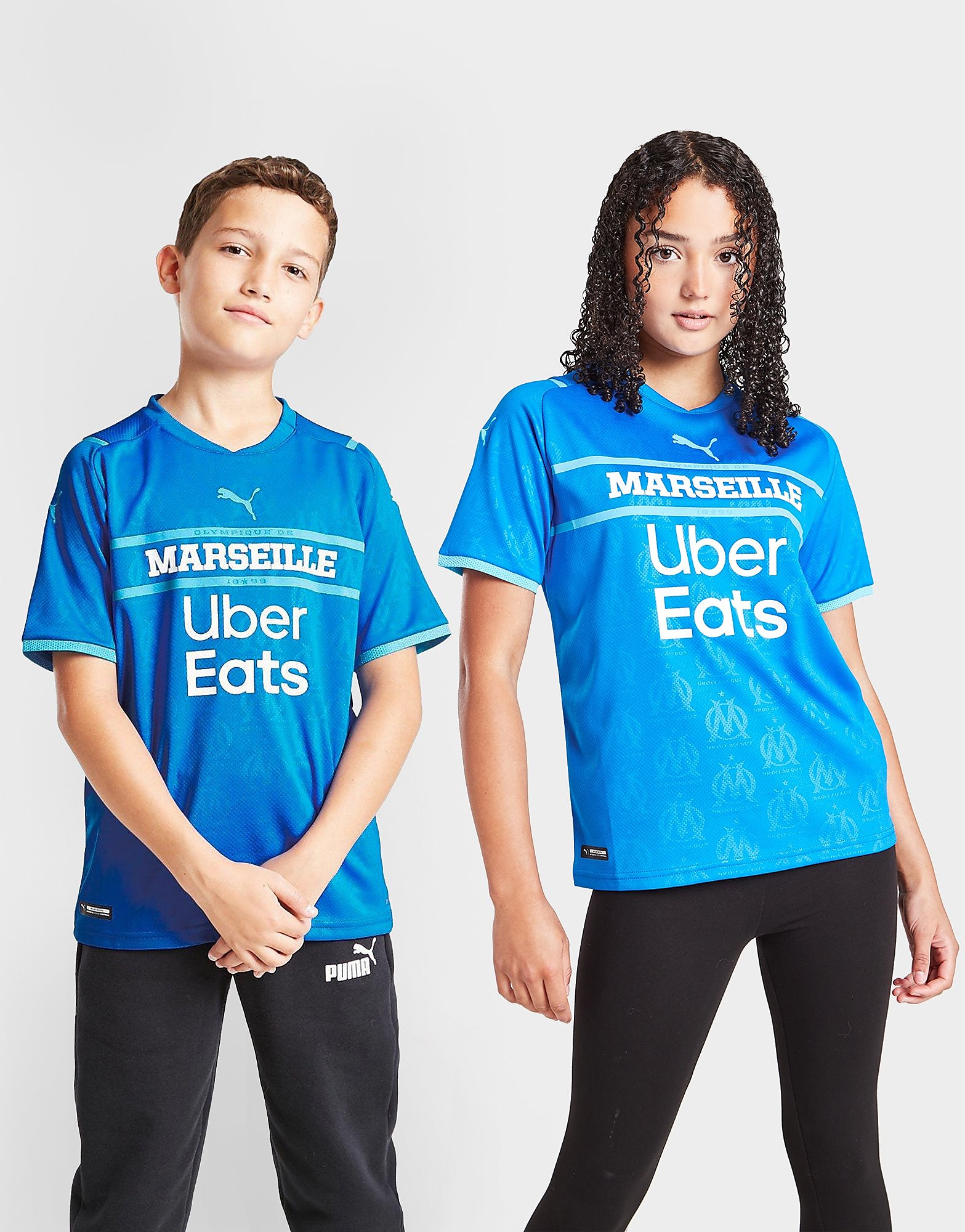 

Puma Olympique De Marseille 2021/22 Third Shirt Junior - Blue - Kids, Blue