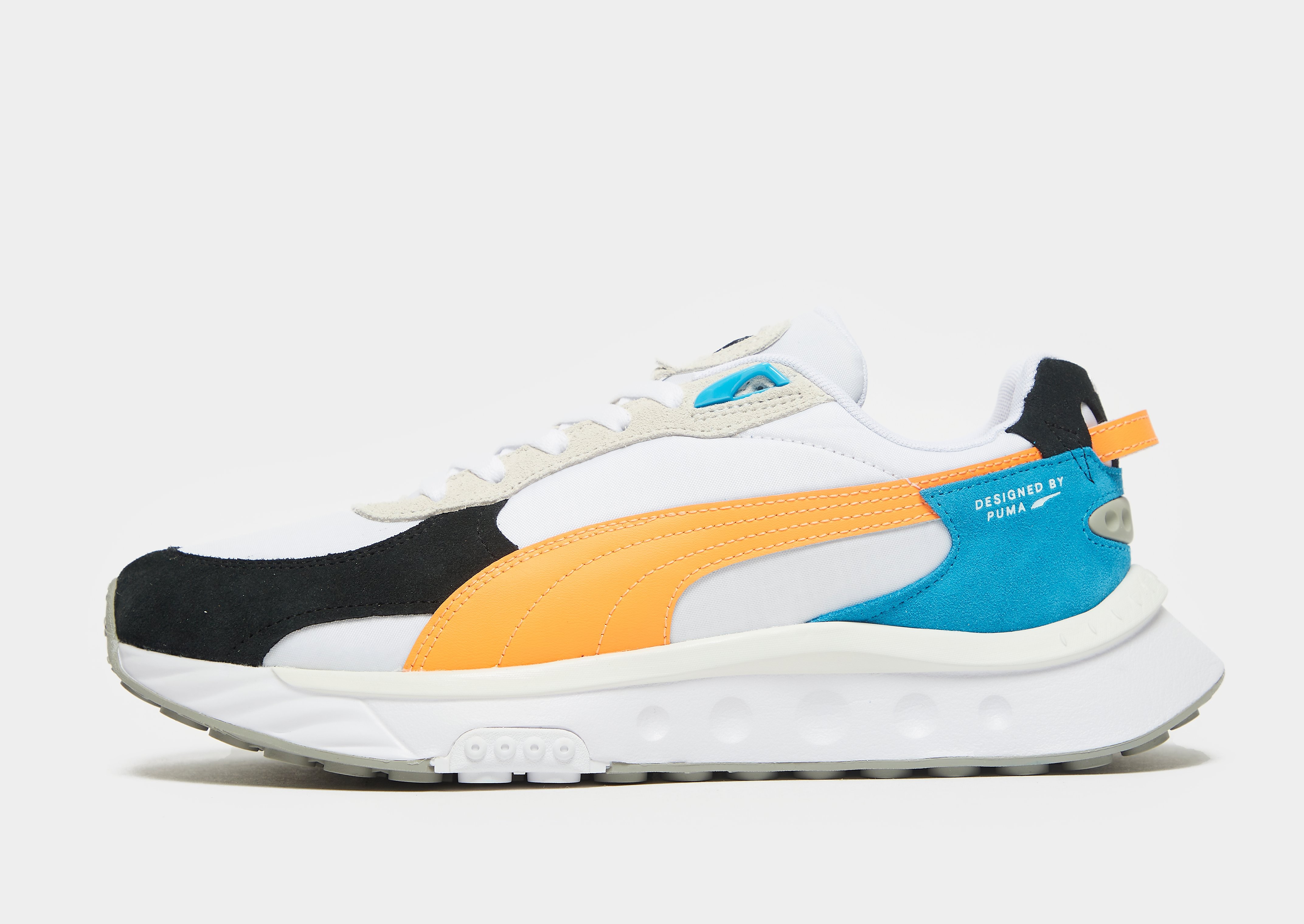 

Puma Wild Rider - White/Orange - Mens, White/Orange