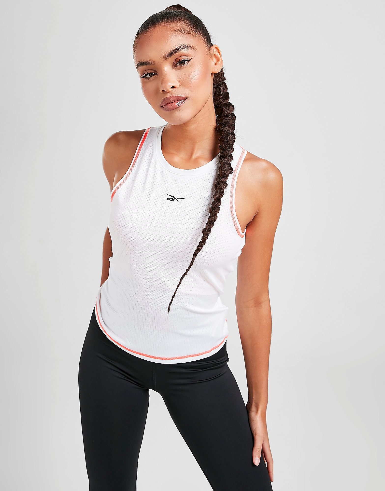 

Reebok Training Tank Top - White - Womens, White