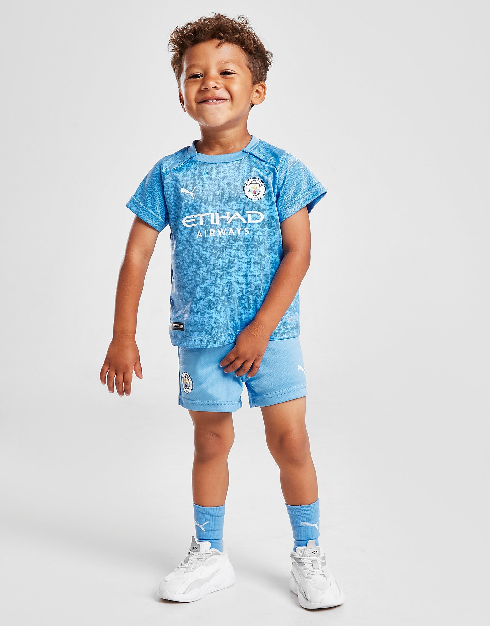 

Puma Manchester City FC 2021/22 Home Kit Infant - Blue - Kids, Blue