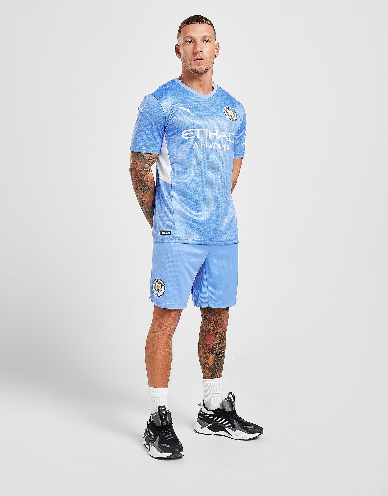 

Puma Manchester City FC 2021/22 Home Shorts - Blue - Mens, Blue