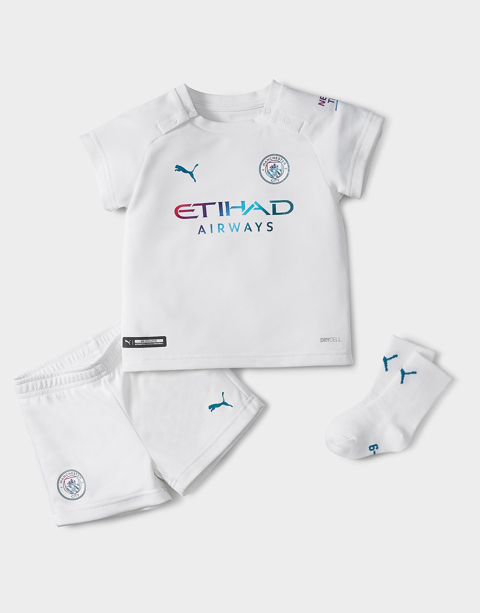 

Puma Manchester City FC 2021/22 Away Kit Infant - White - Kids, White