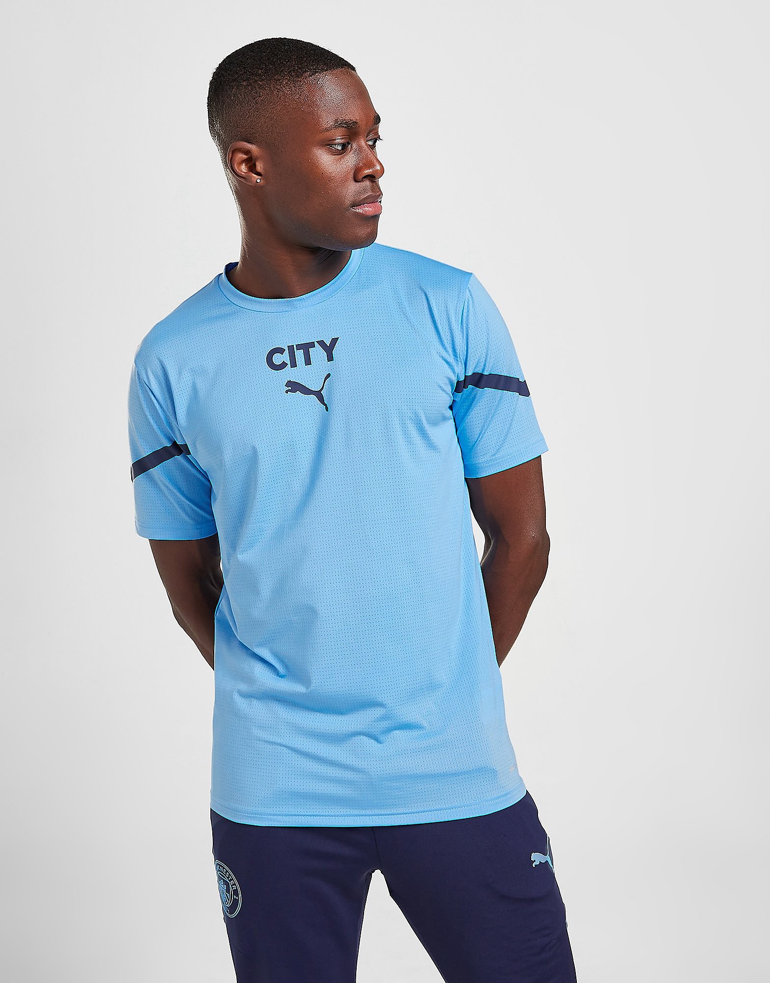 

Puma Manchester City FC Pre Match Shirt - Blue - Mens, Blue