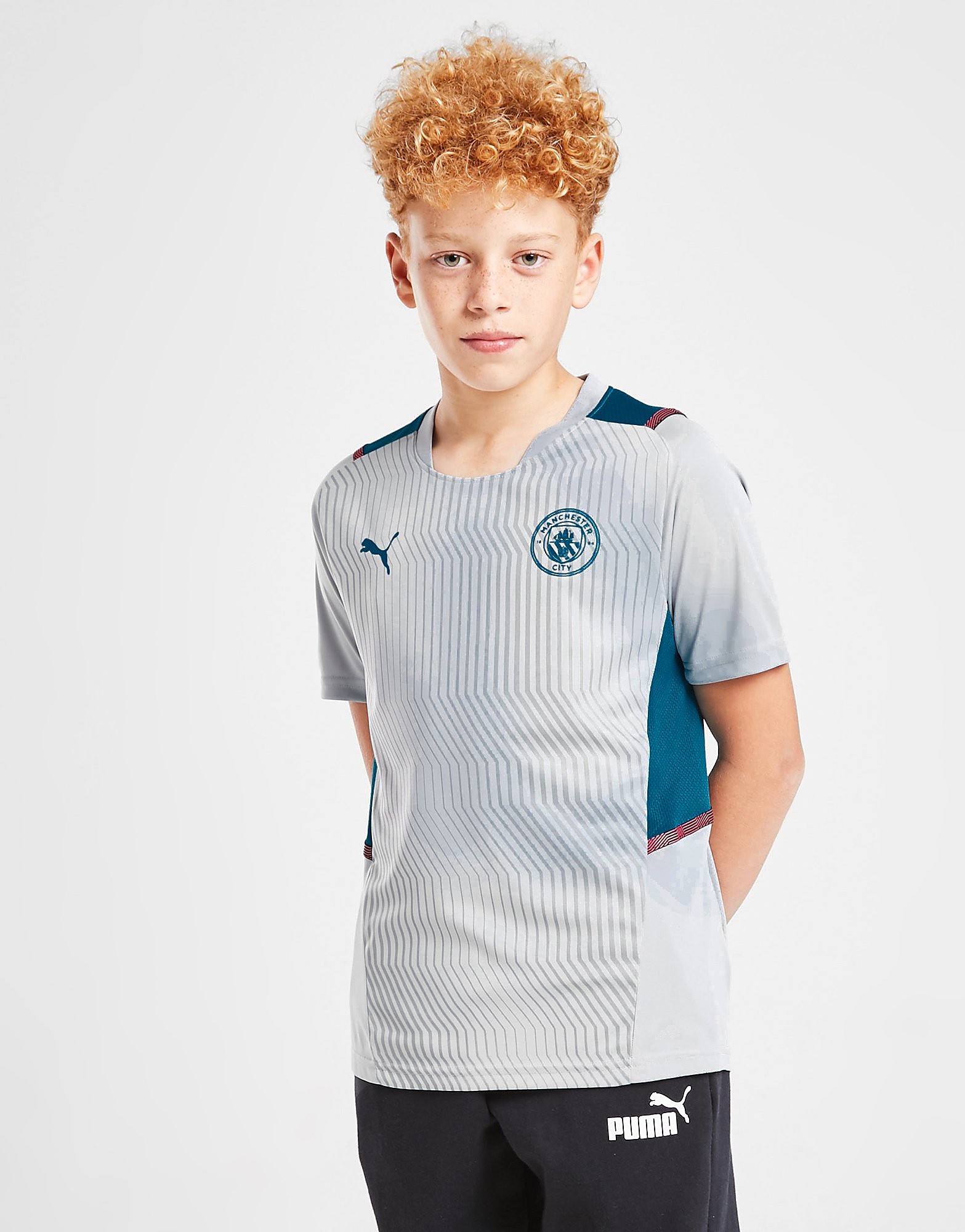 

Puma Manchester City FC Training Top Junior - Grey - Kids, Grey