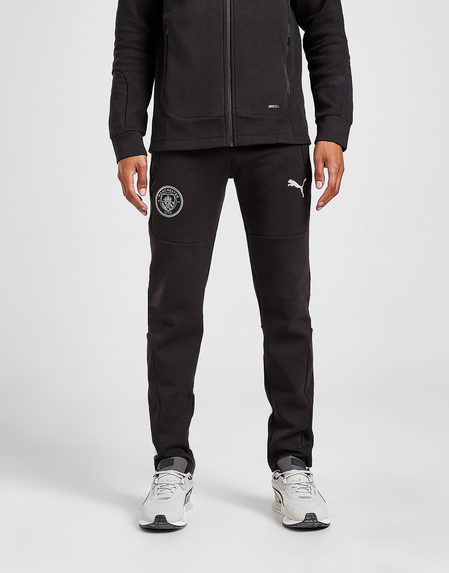 

Puma Manchester City FC Travel Track Pants - Black - Mens, Black