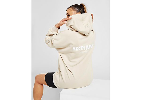 Sixth June Sweat à Capuche Logo Femme