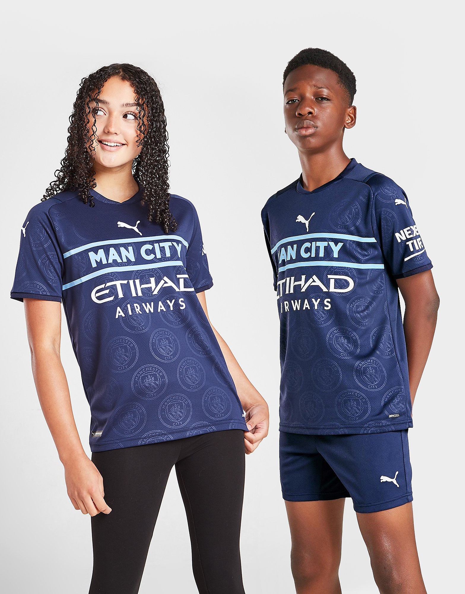 

Puma Manchester City FC 2021/22 Third Shirt Junior - Navy - Kids, Navy