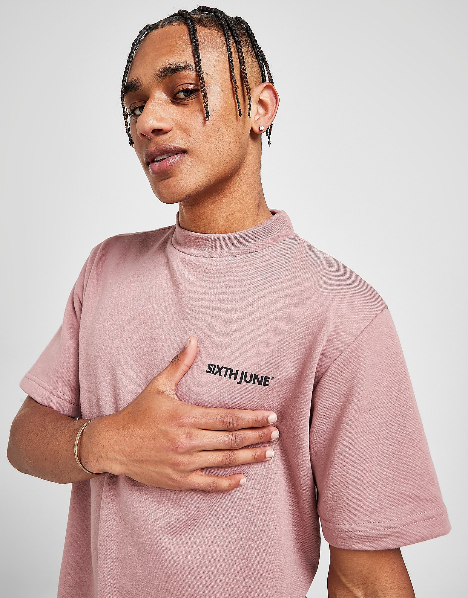 

Sixth June Essential T-Shirt - Pink - Mens, Pink