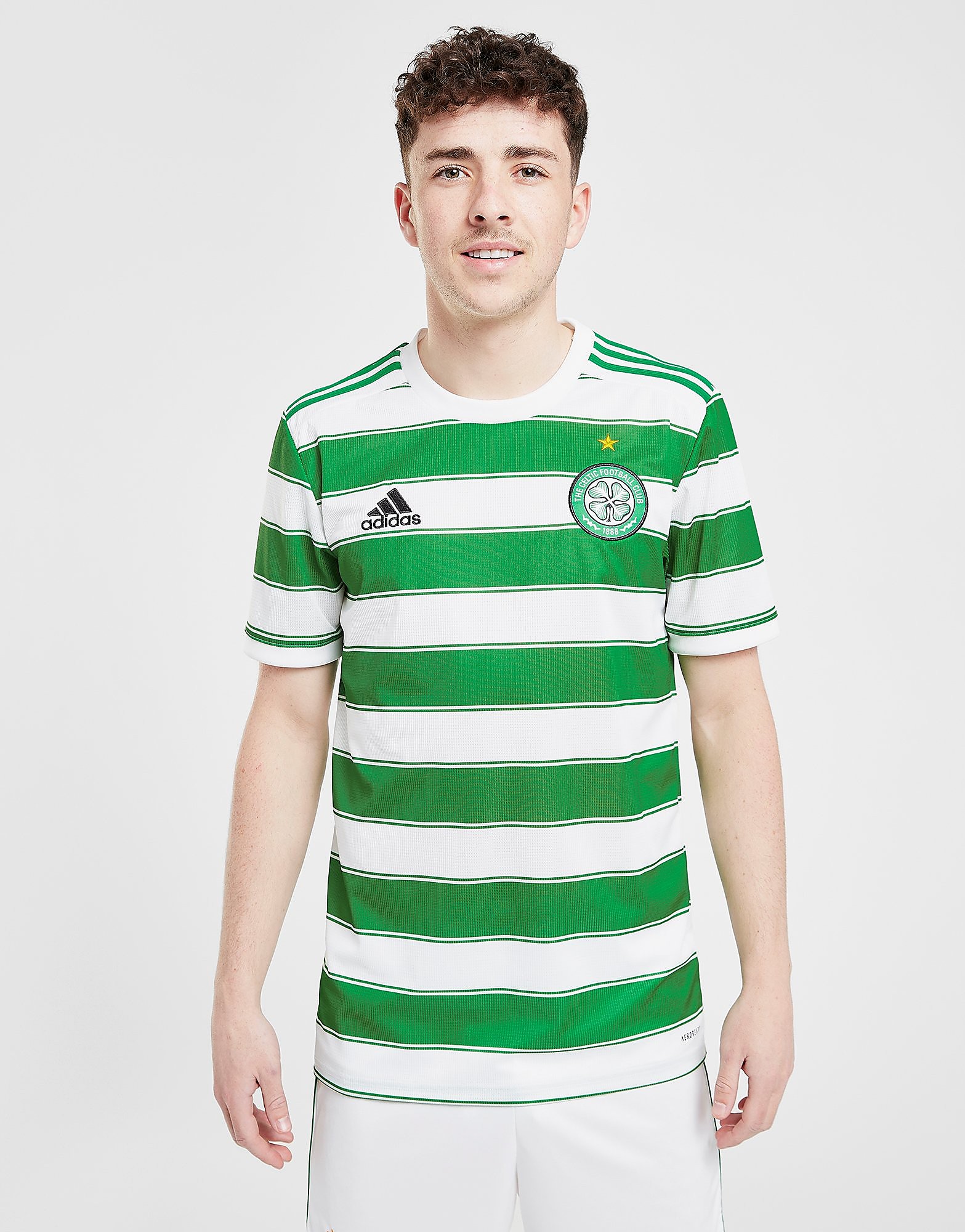 

adidas Celtic FC 2021/22 Unsponsored Home Shirt - Green - Mens, Green