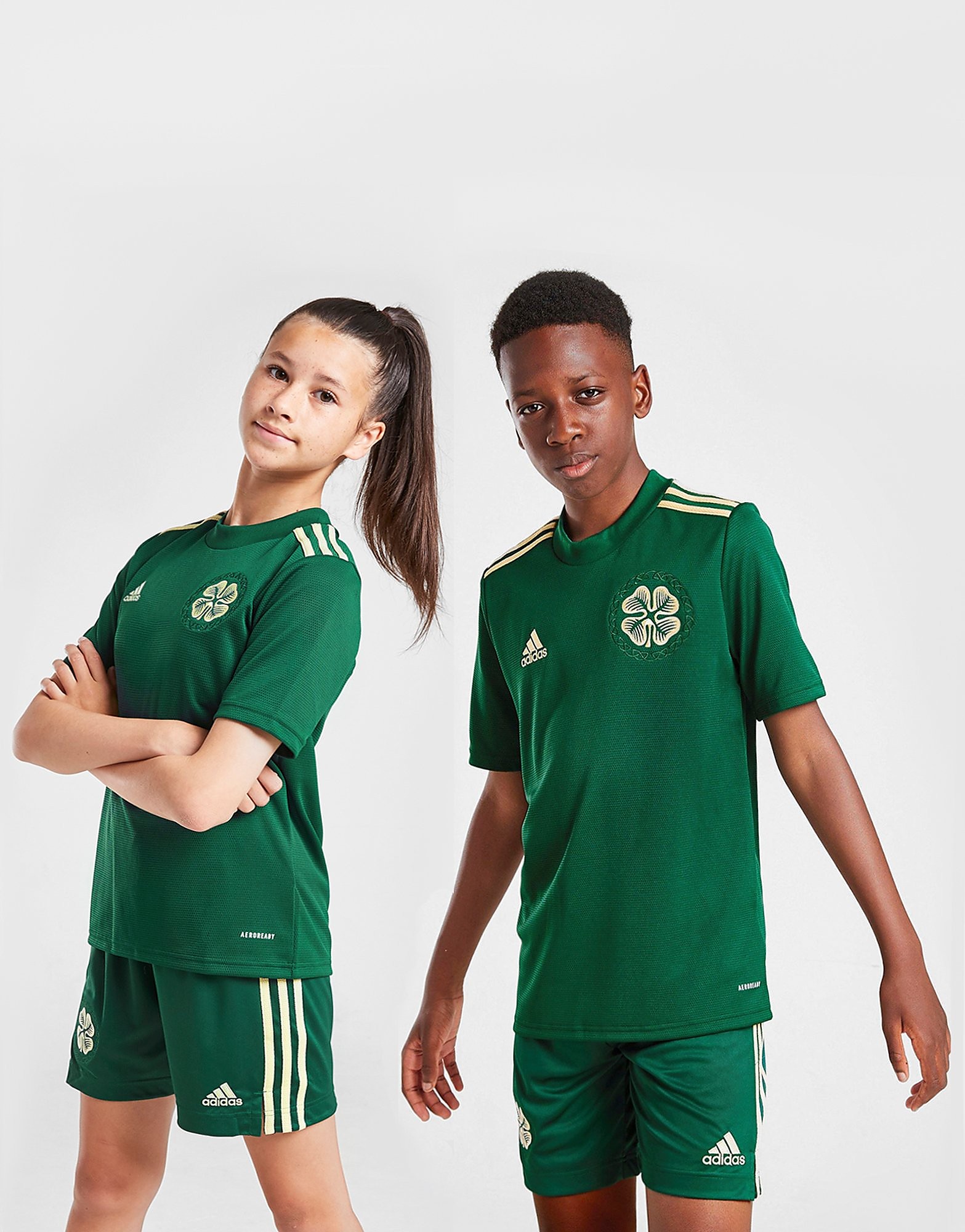 

adidas Celtic 2021/22 Away Shirt Junior - Green - Kids, Green