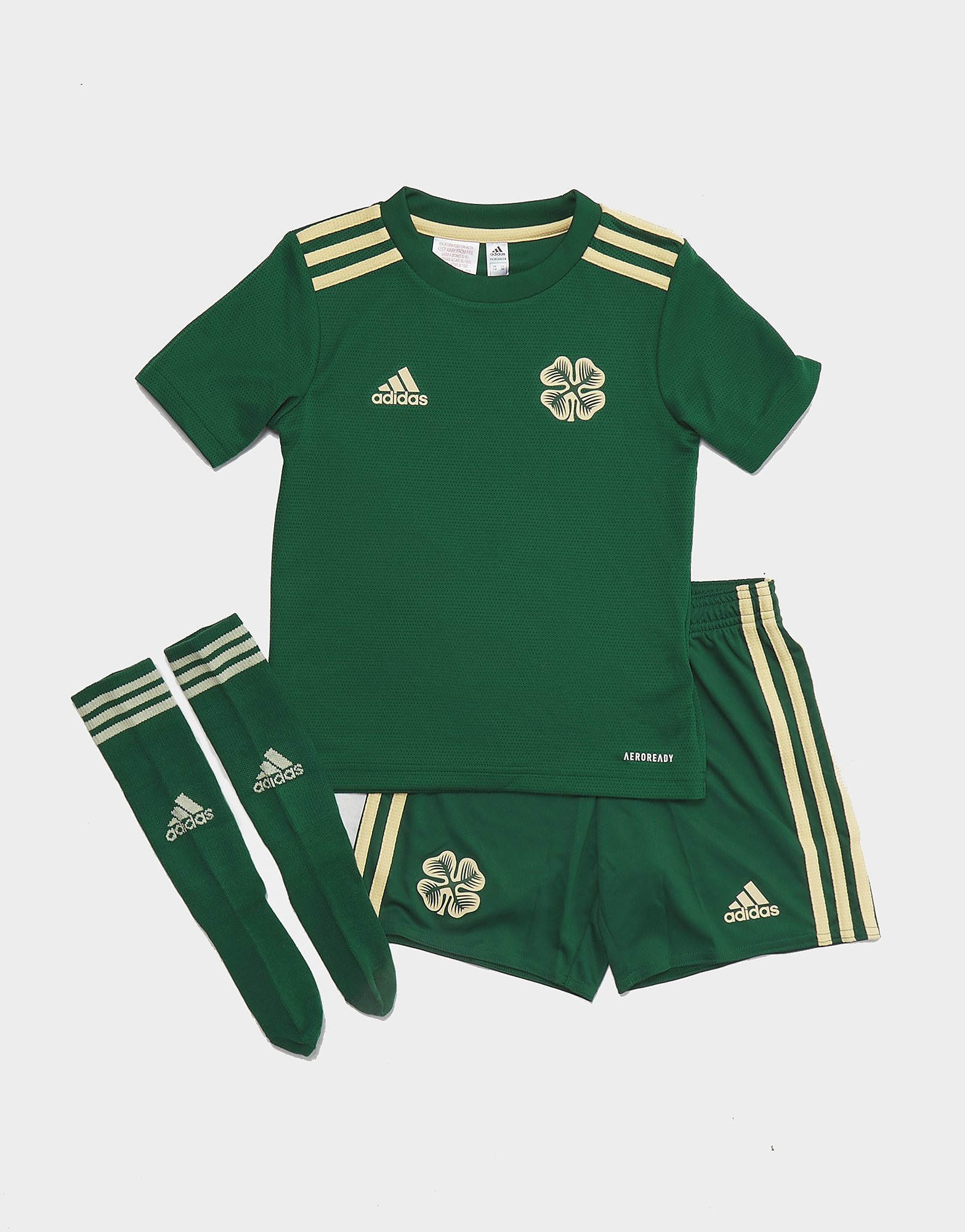 adidas Celtic 2021/22 Away Kit Children - Green - Kids, Green