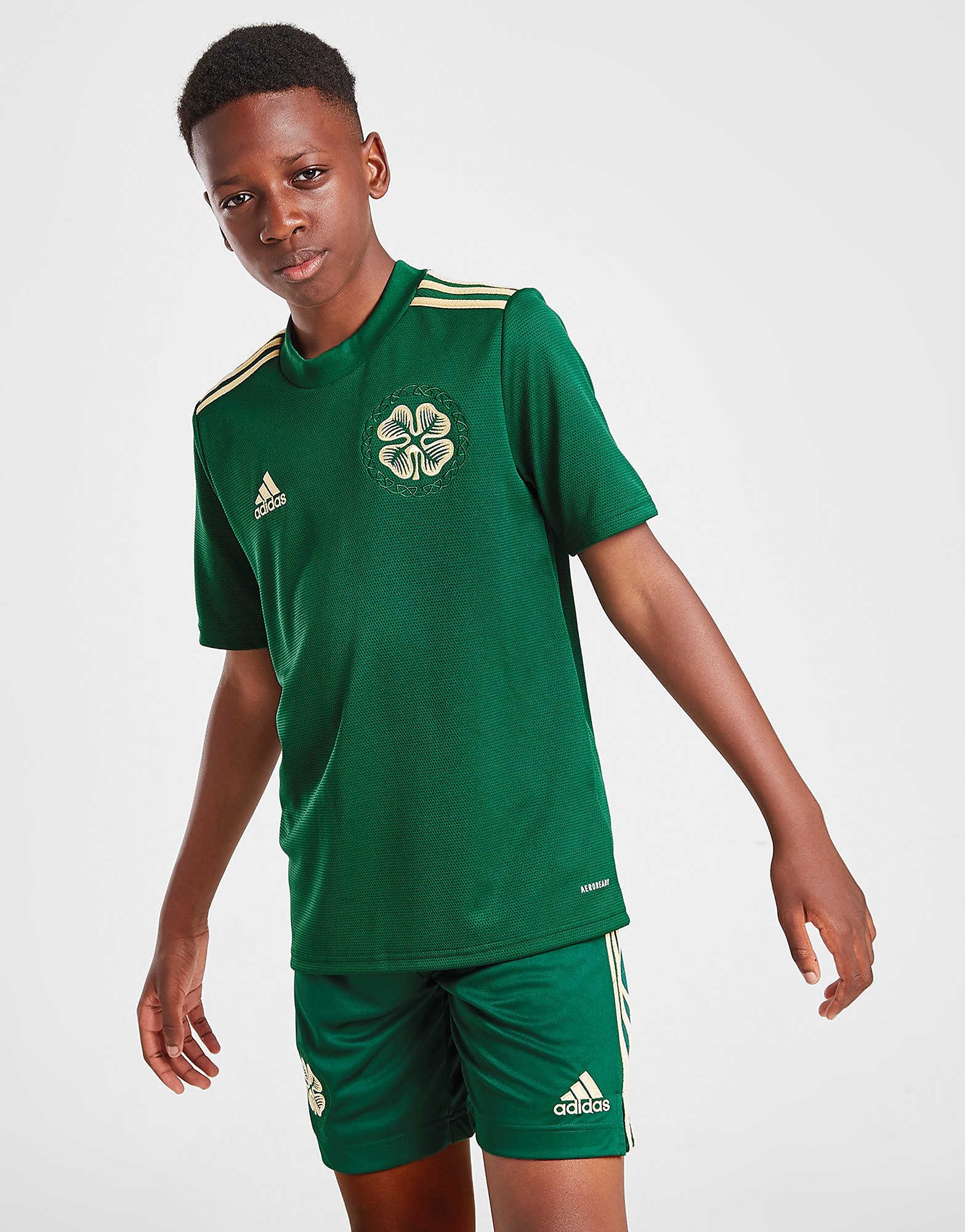 

adidas Celtic 2021/22 Away Shorts Junior - Green - Kids, Green