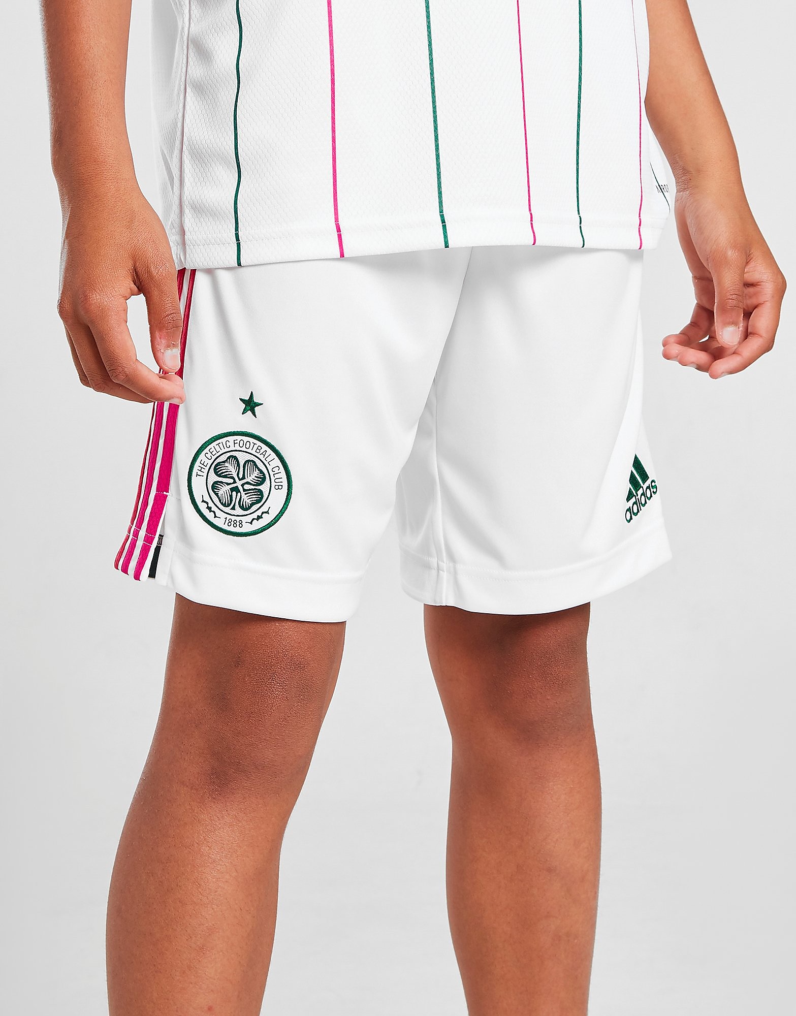 

adidas Celtic FC 2021/22 Third Shorts Junior - White - Kids, White