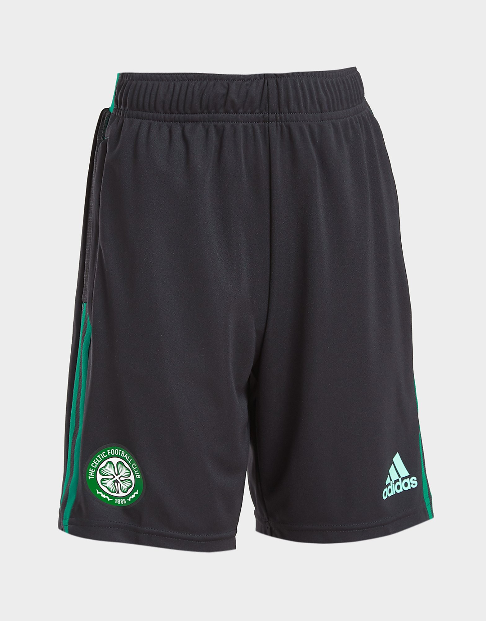

adidas Celtic FC Training Shorts Junior - Black - Kids, Black