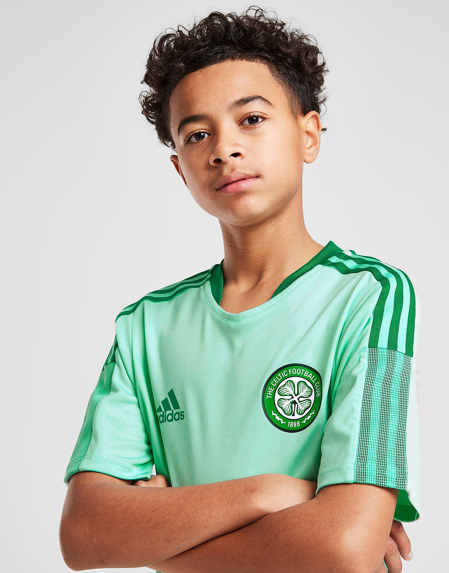 adidas Celtic FC Training Shirt Junior - Green - Kids, Green