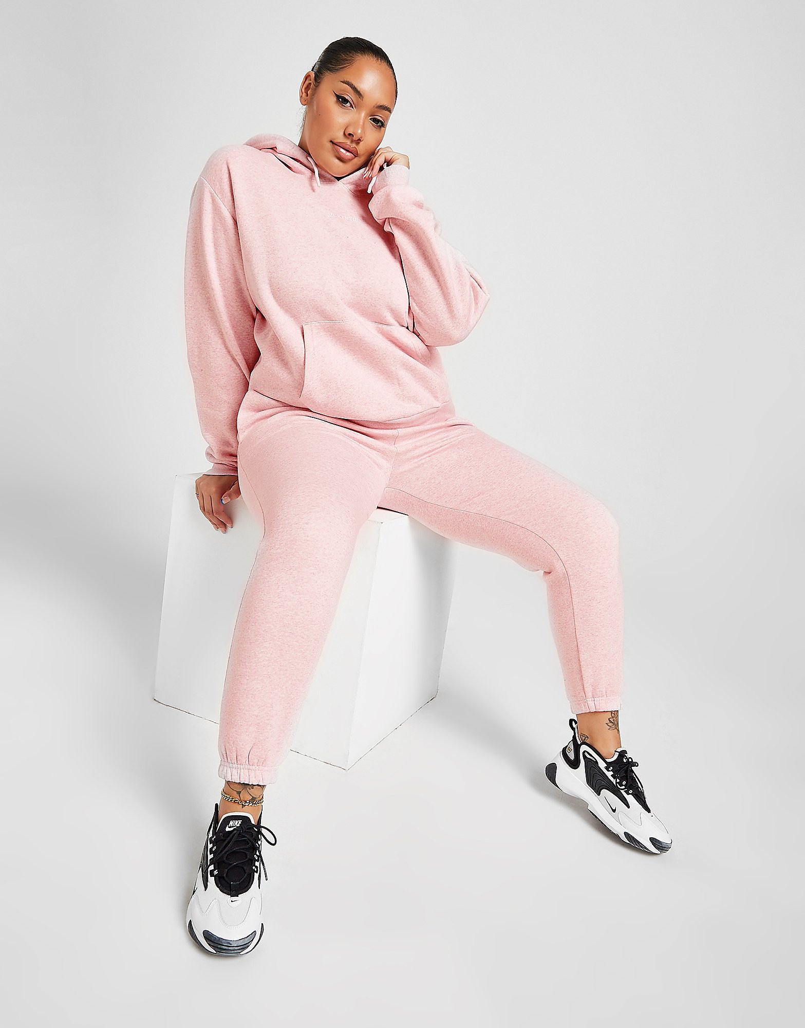 

McKenzie Marl Plus Size Joggers - Only at JD - Pink - Womens, Pink