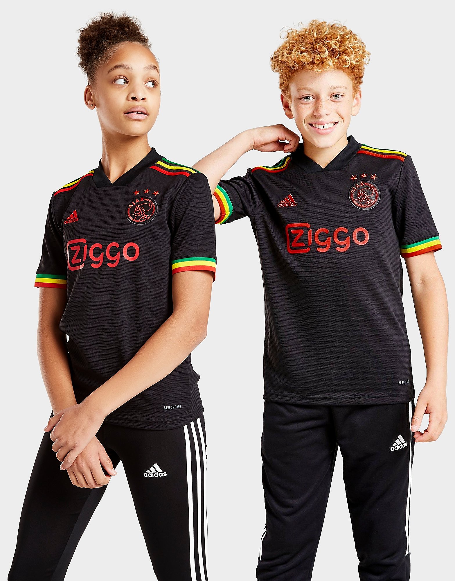 

adidas Ajax 2021/22 Third Shirt Junior - Black - Kids, Black