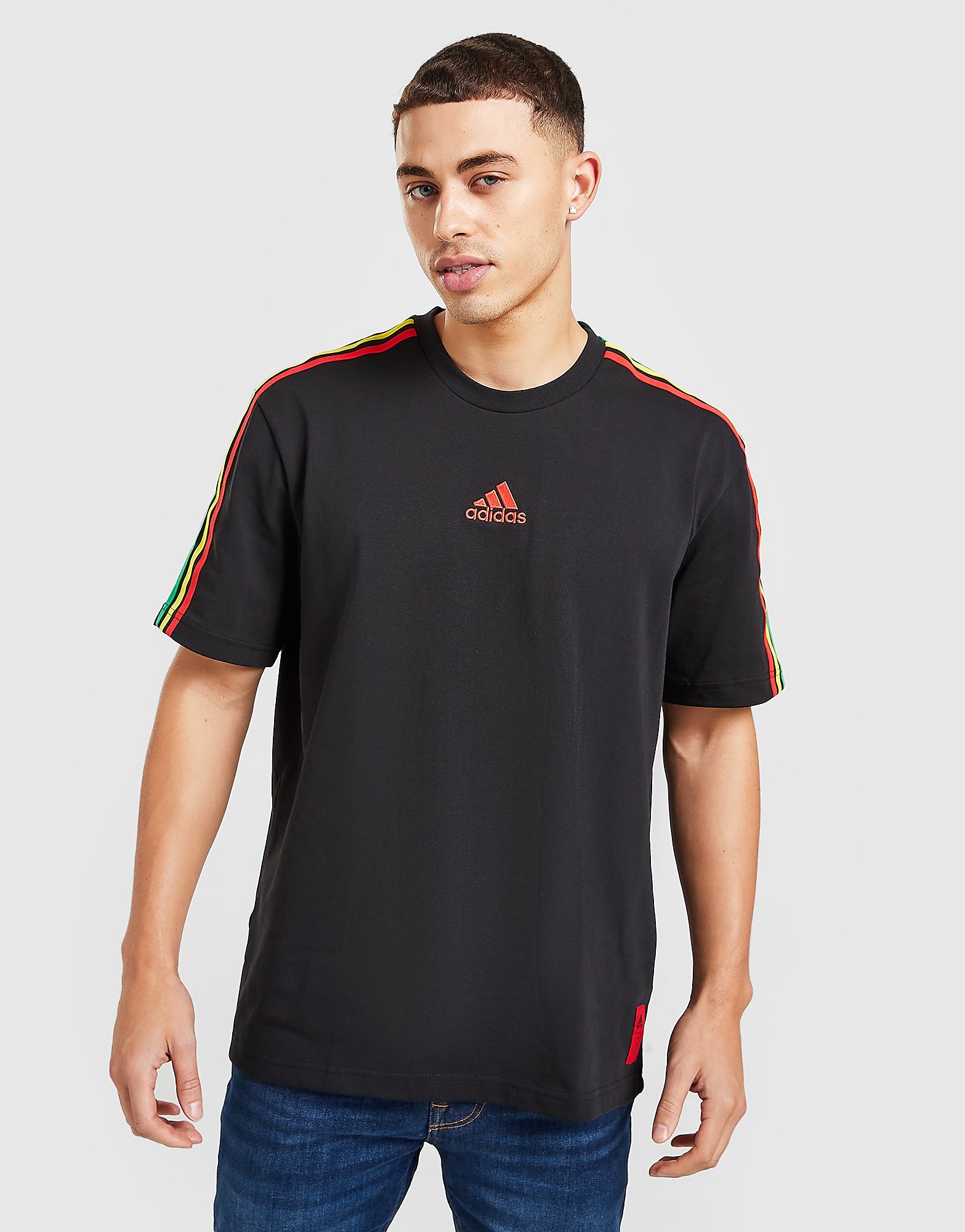 

adidas Ajax Icons T-Shirt - Black - Mens, Black