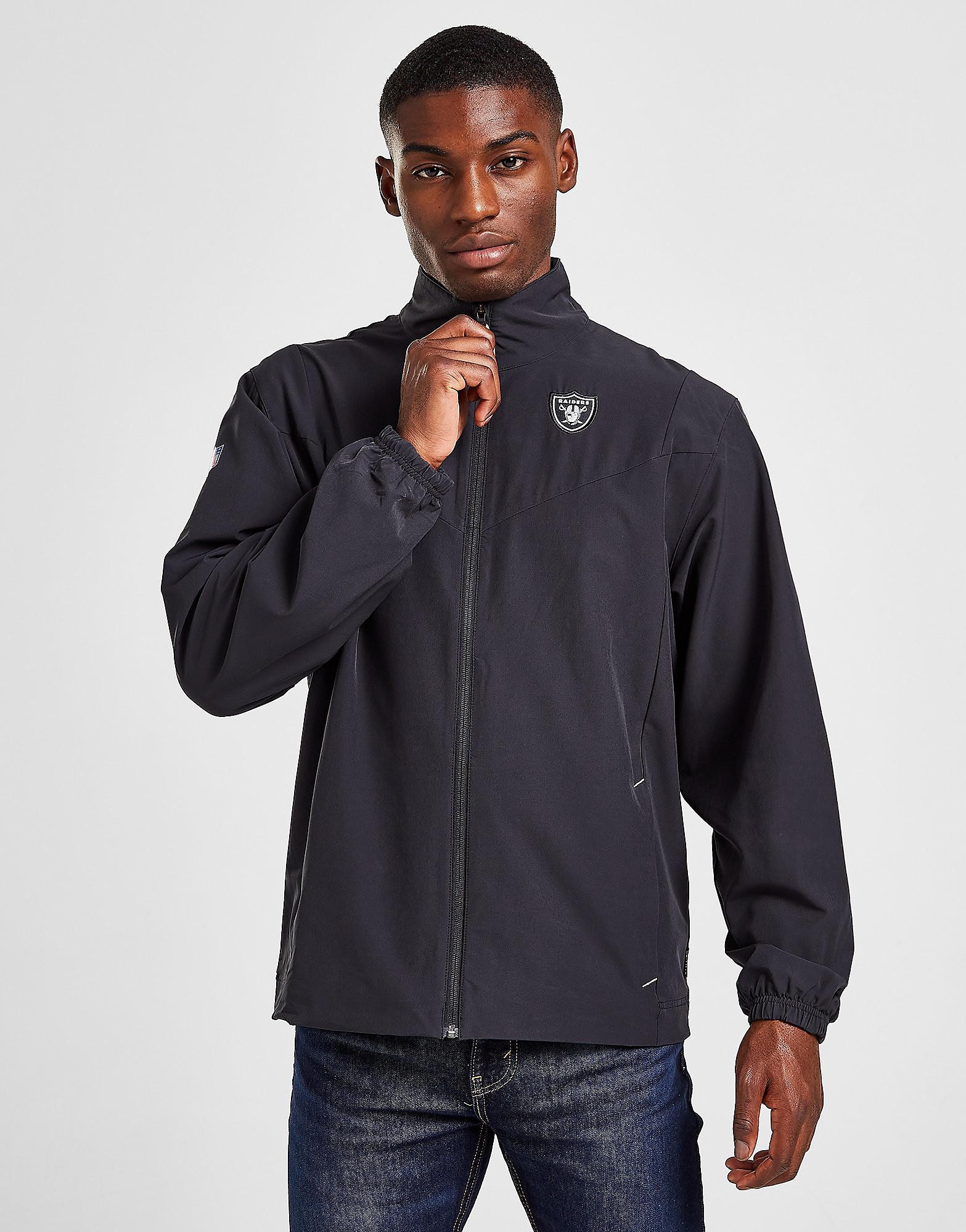 

Nike NFL Las Vegas Raiders Full Zip Jacket - Black - Mens, Black