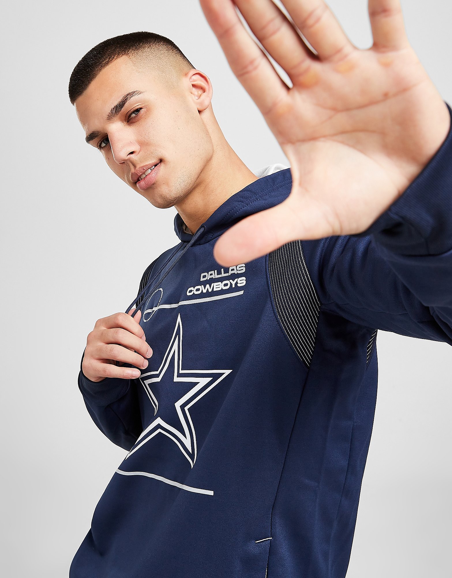 

Nike NFL Dallas Cowboys Therma Hoodie - Blue - Mens, Blue