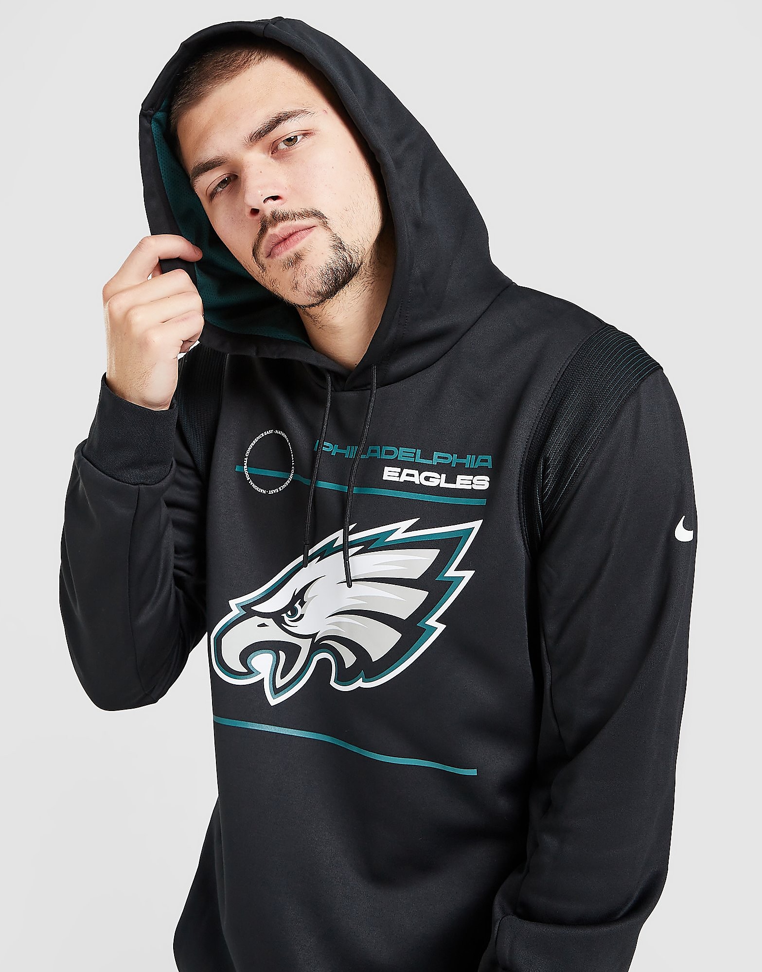 

Nike NFL Philadelphia Eagles Hoodie - Black - Mens, Black