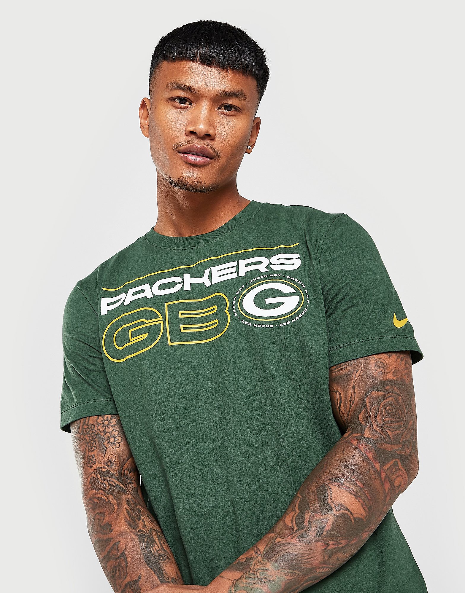 

Nike NFL Green Bay Packers T-Shirt - Green - Mens, Green