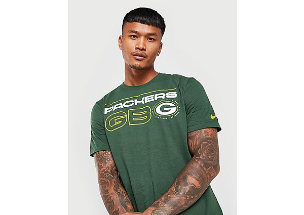 Nike NFL Green Bay Packers T-Shirt - Green - Mens, Green