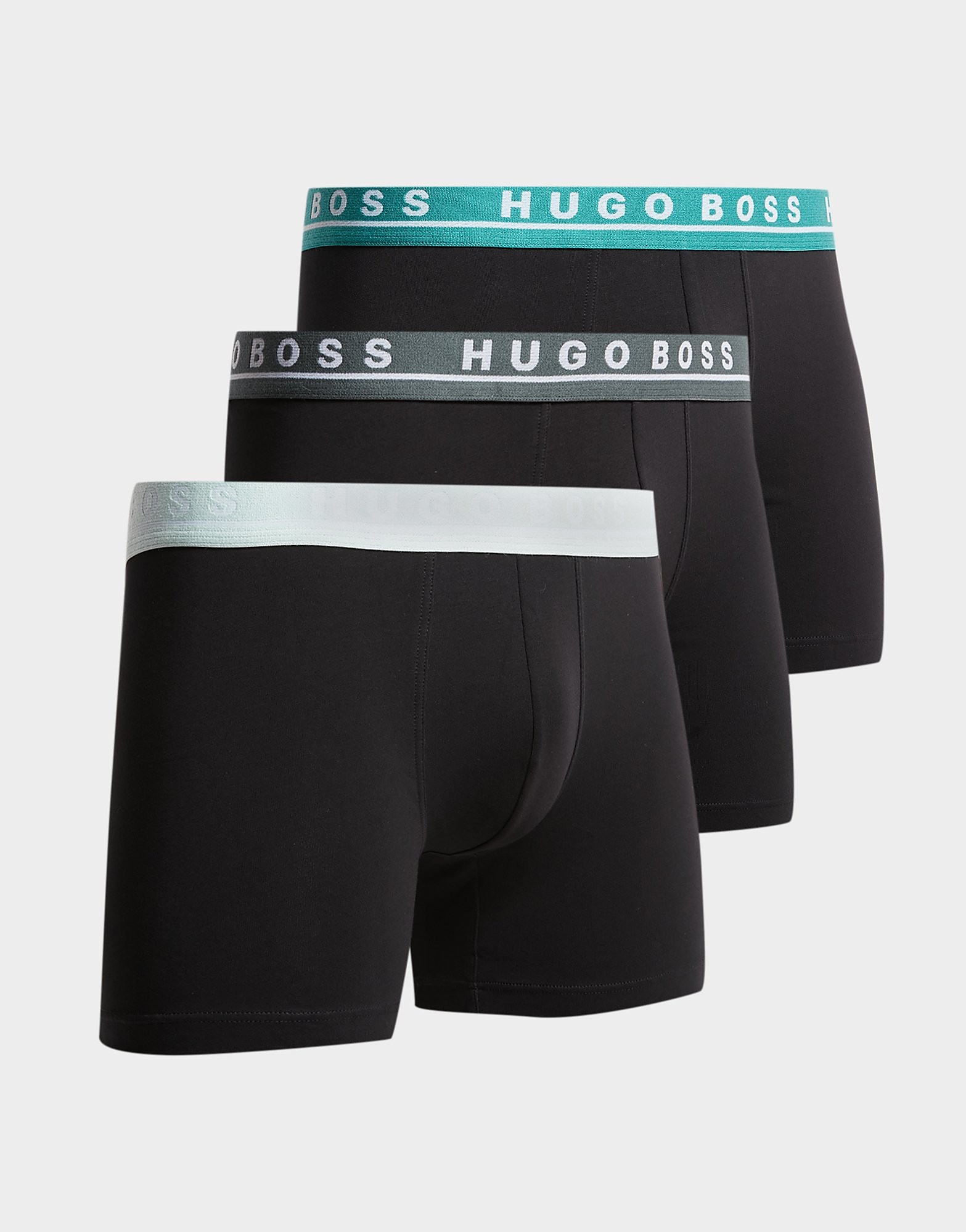 

BOSS 3 Pack Boxer Shorts - Black/Multi Coloured - Mens, Black/Multi Coloured