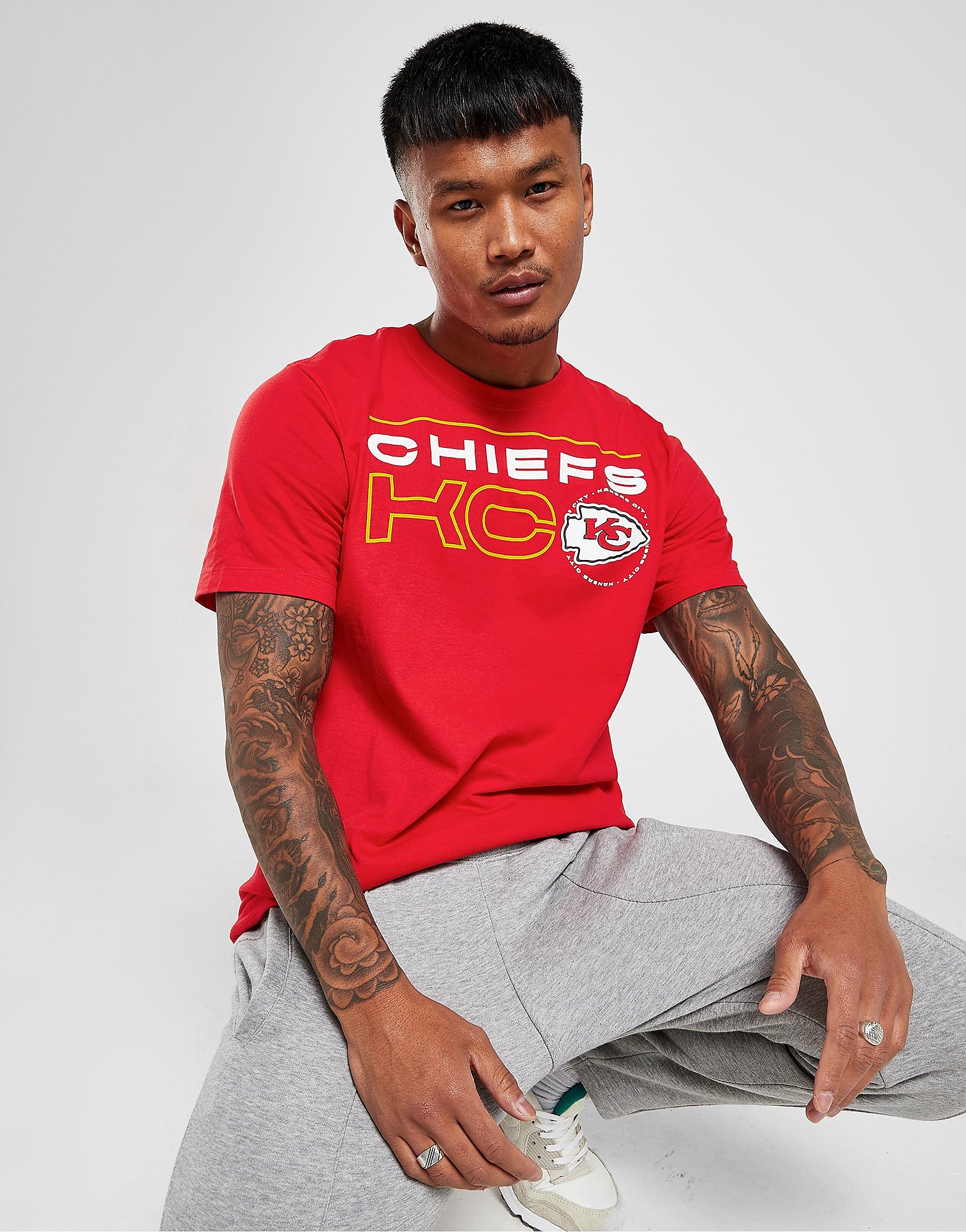 

Nike NFL Kansas City Chiefs Broadcast T-Shirt - Red - Mens, Red
