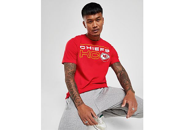 Nike NFL Kansas City Chiefs Broadcast T-Shirt - Red - Mens, Red