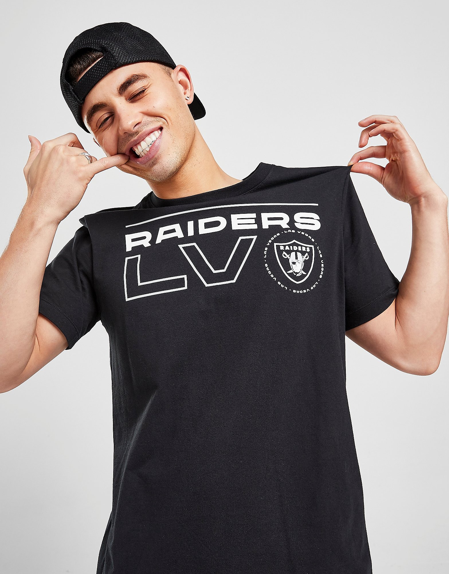 

Nike NFL Las Vegas Raiders Broadcast T-Shirt - Black - Mens, Black