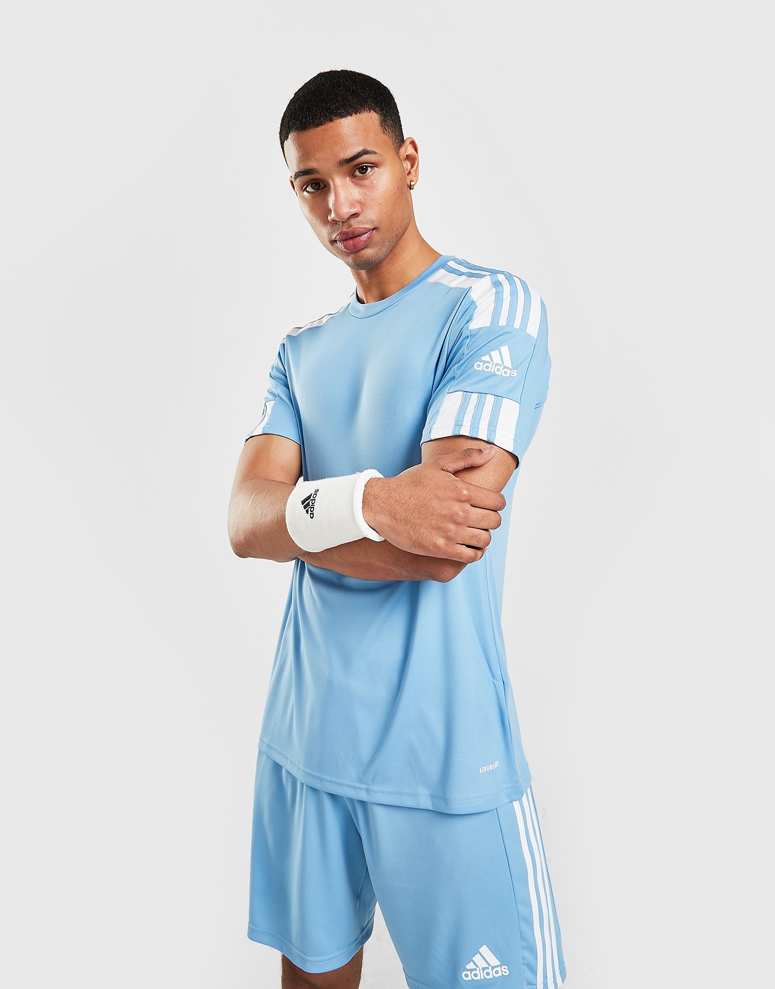 

adidas Squadra 21 T-Shirt - Blue - Mens, Blue