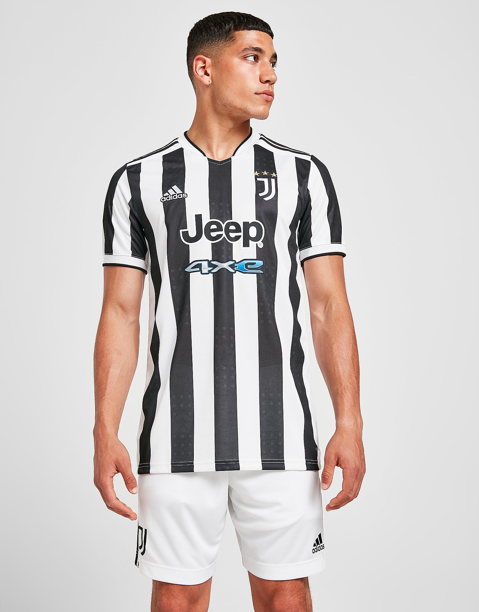 

adidas Juventus 2021/22 Home Shorts - White - Mens, White