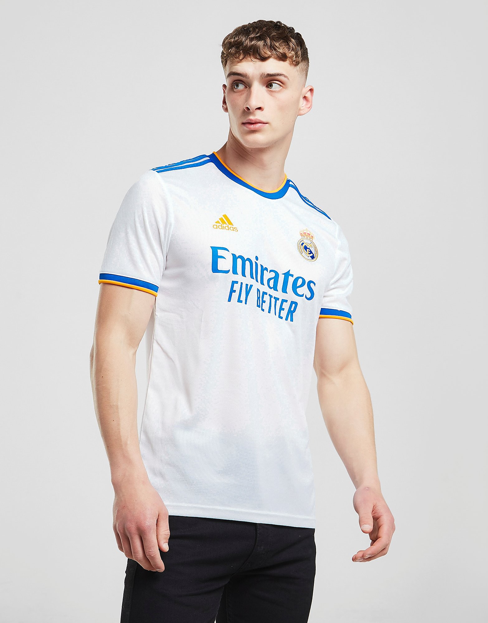 

adidas Real Madrid 2021/22 Home Shirt - White - Mens, White