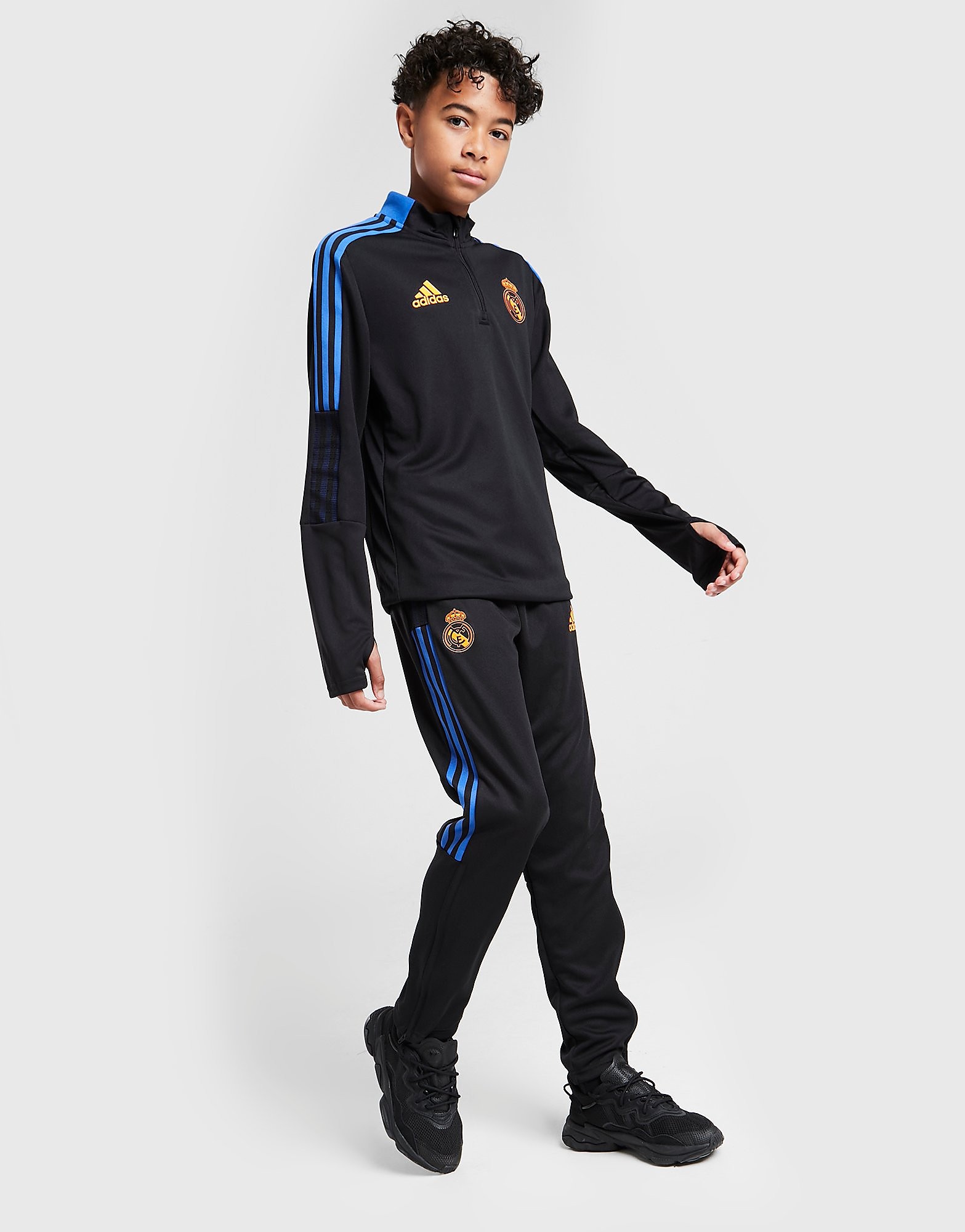 

adidas Real Madrid Training Track Pants Junior - Black - Kids, Black