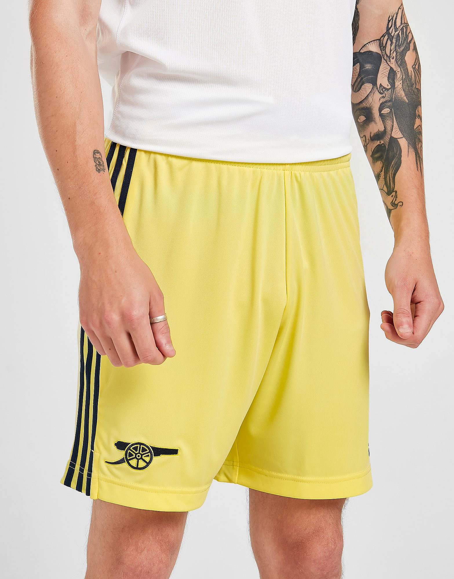 

adidas Arsenal FC 2021 Away Shorts - Pearl Citrine - Mens, Pearl Citrine