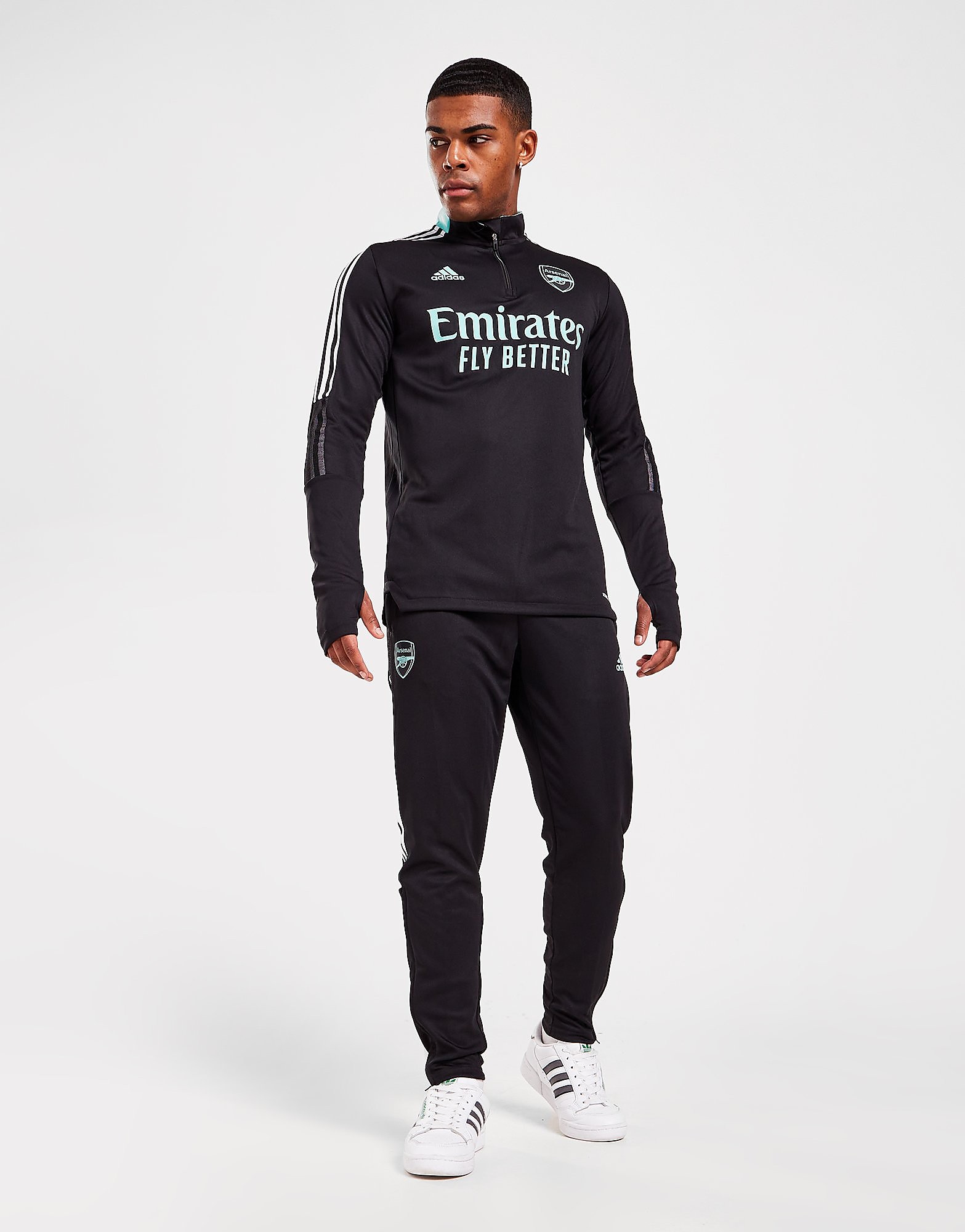 

adidas Arsenal FC 2021/22 Tiro Training Pants - Black - Mens, Black