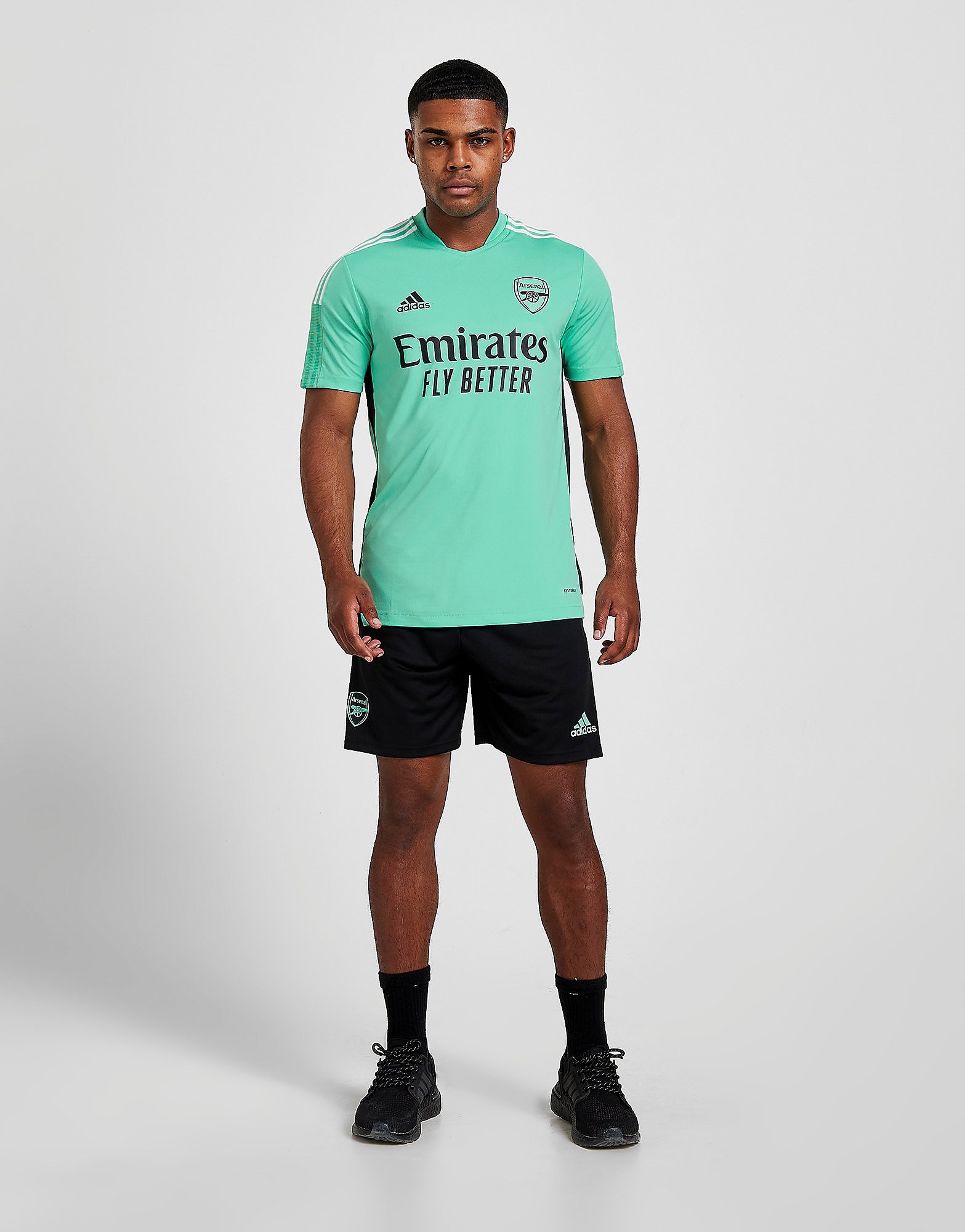 

adidas Arsenal FC 2021/22 Tiro Training Shorts - Black - Mens, Black