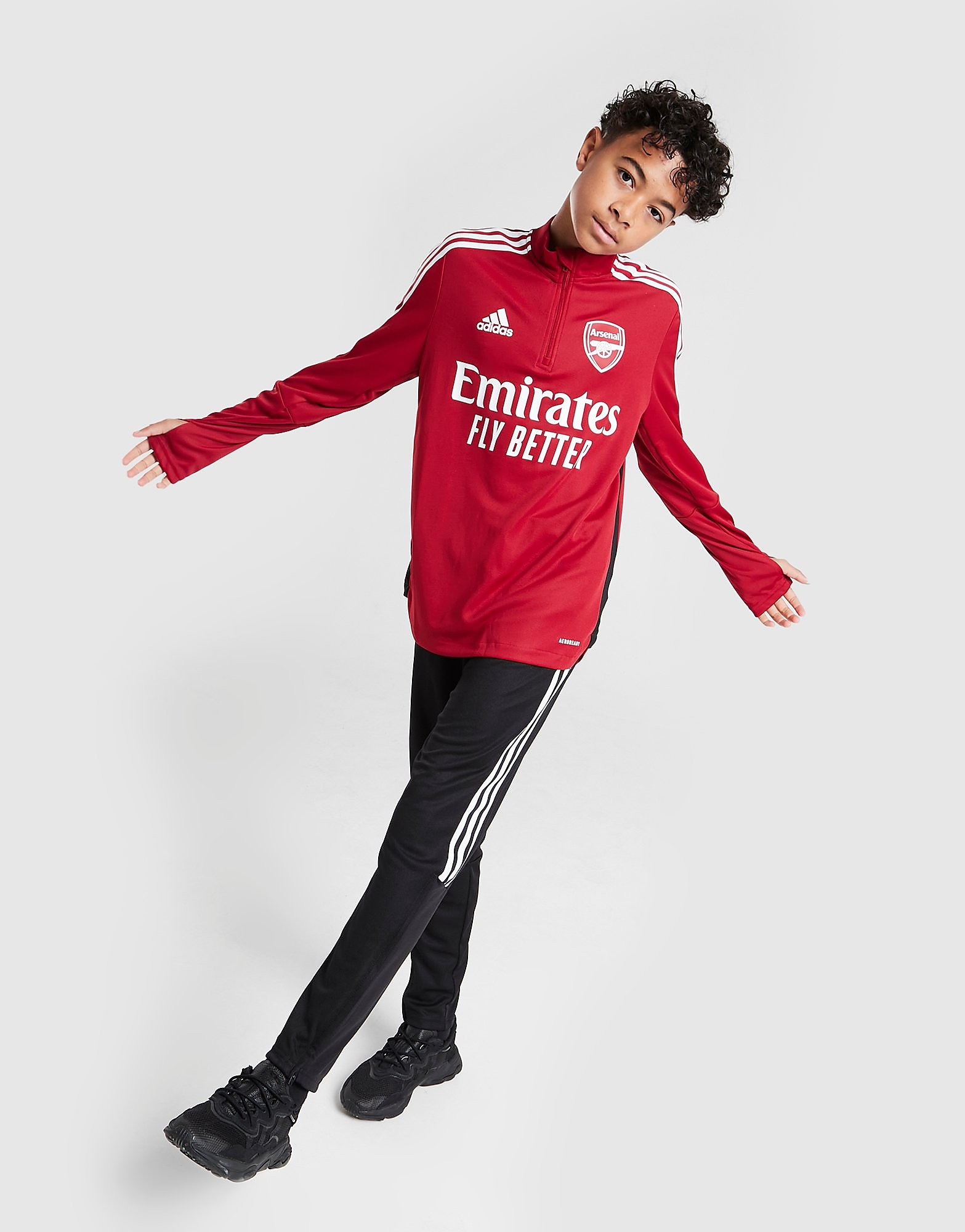 

adidas Arsenal FC 2021/22 Tiro Training Top Junior - Active Maroon - Kids, Active Maroon