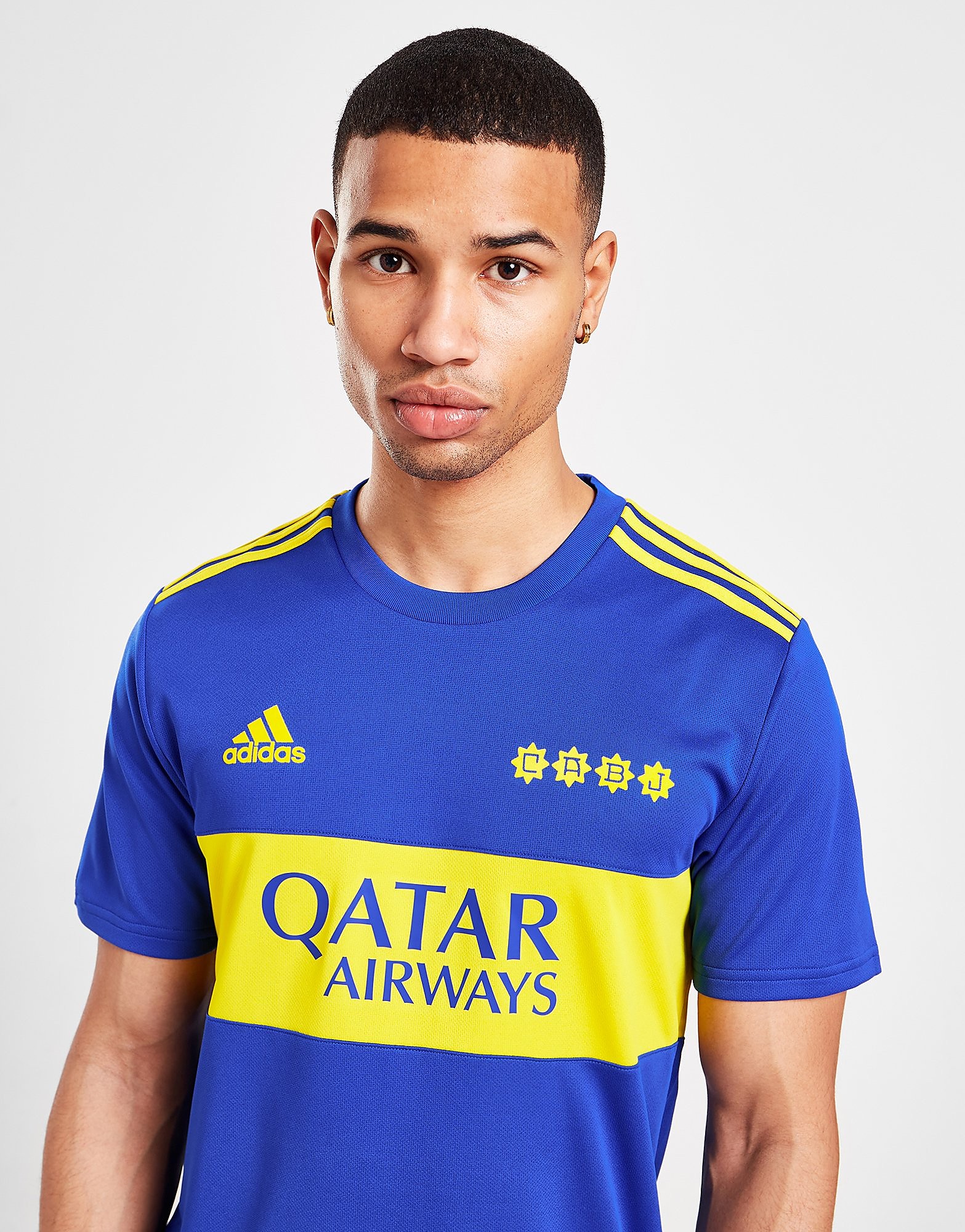 

adidas Boca Juniors 2021/22 Home Shirt - Power Blue / Yellow - Mens, Power Blue / Yellow