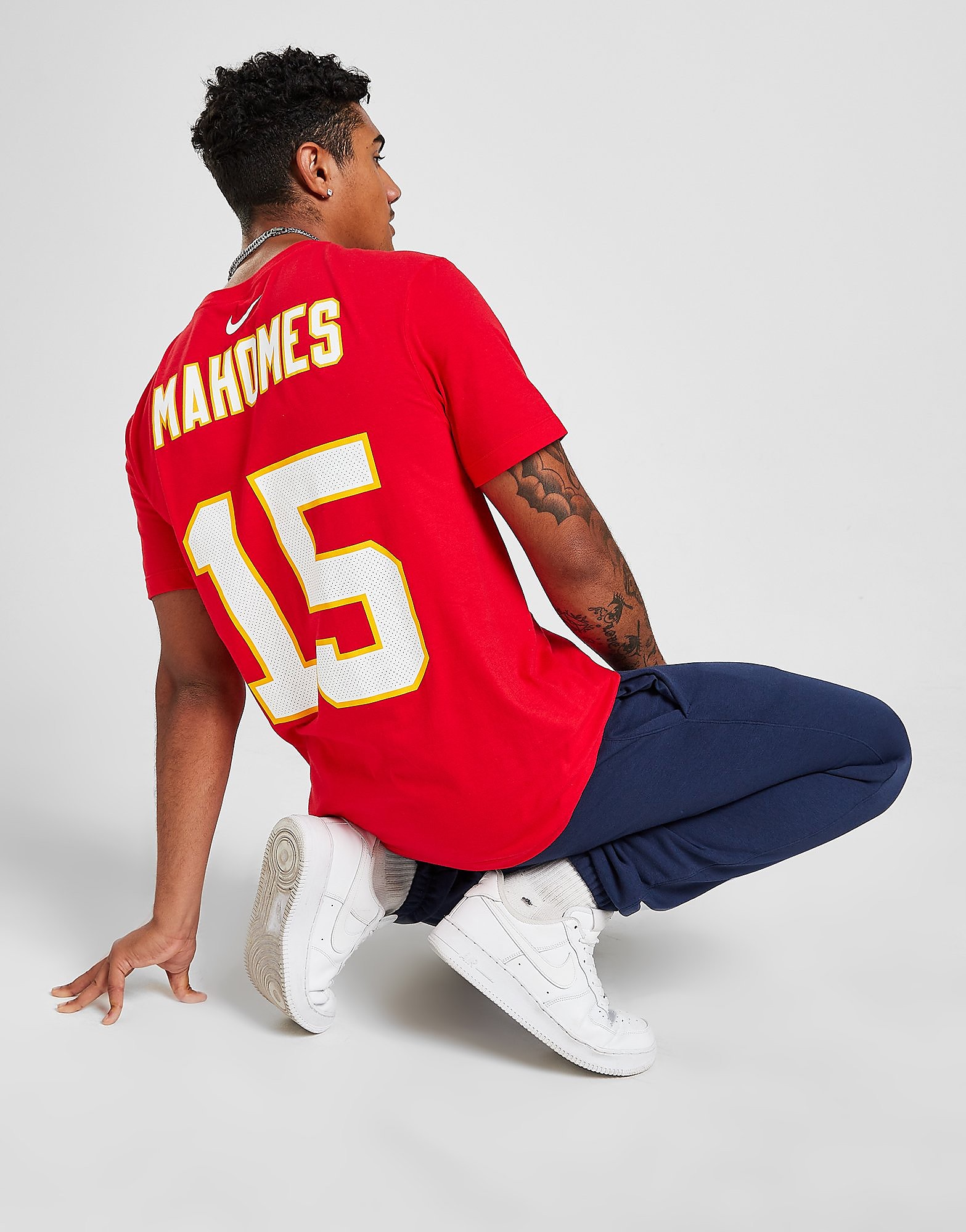 

Nike NFL Kansas City Chiefs Mahomes #15 Jersey - Red - Mens, Red