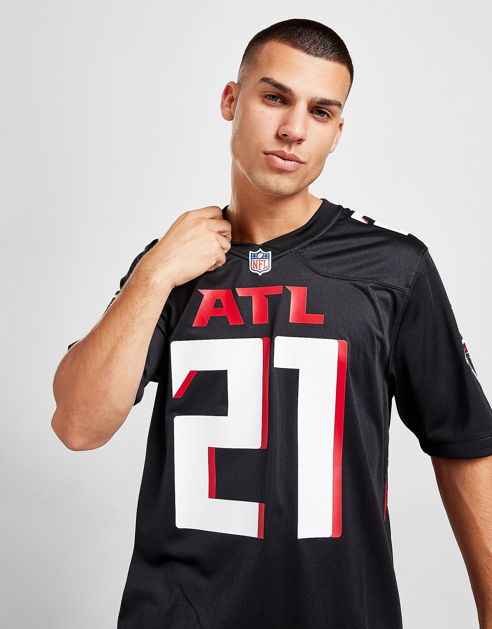 Nike NFL Atlanta Falcons Gurley II #21 Jersey - Black - Mens, Black