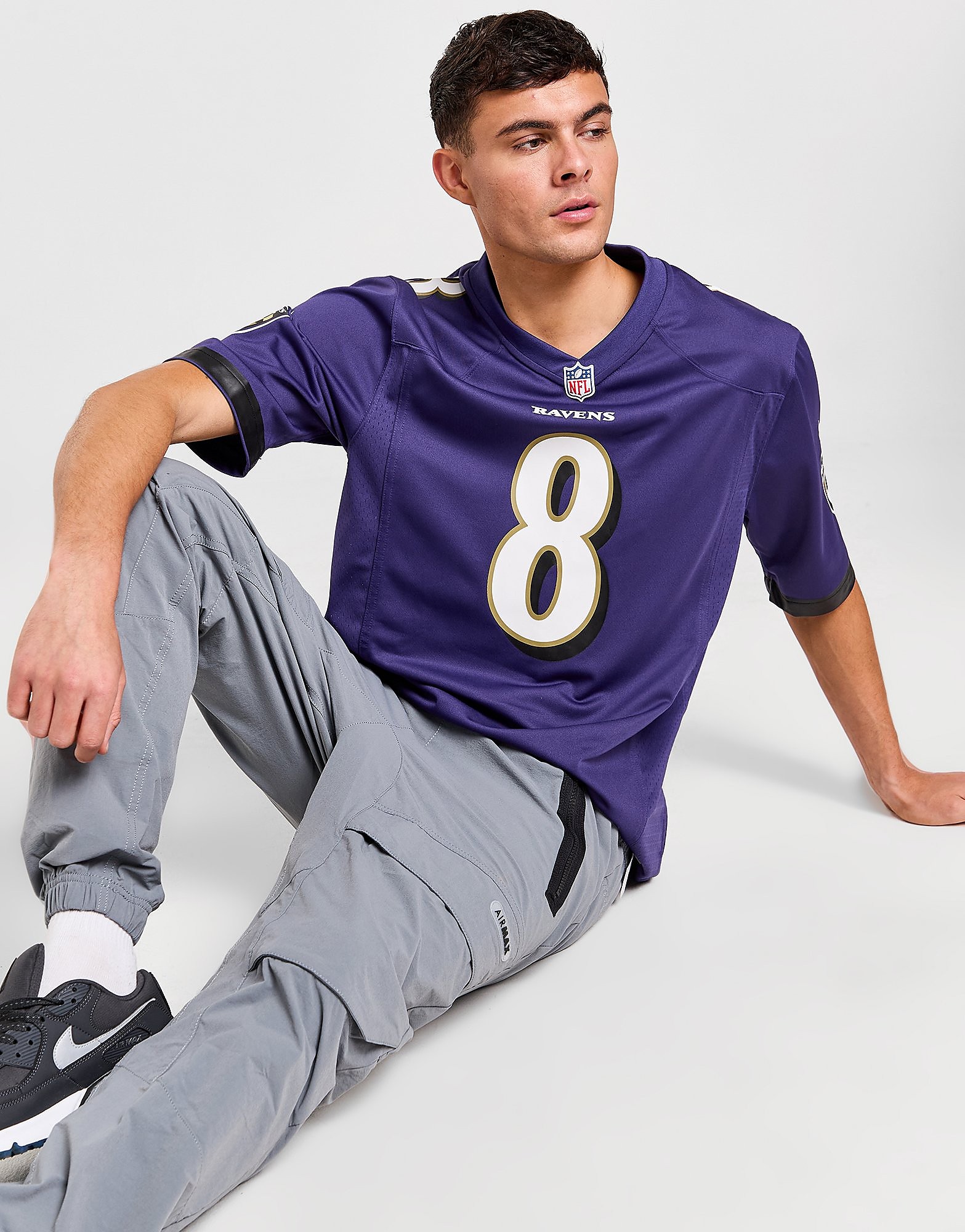 

Nike NFL Baltimore Ravens Jackson #8 Jersey - Purple - Mens, Purple
