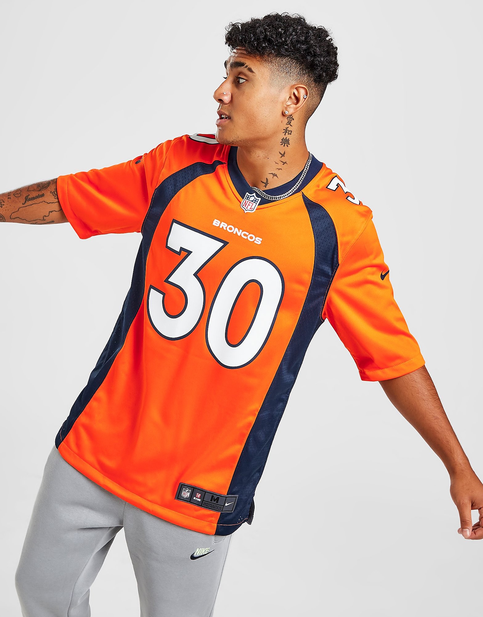 

Nike NFL Denver Broncos Lindsay #30 Jersey - Orange - Mens, Orange
