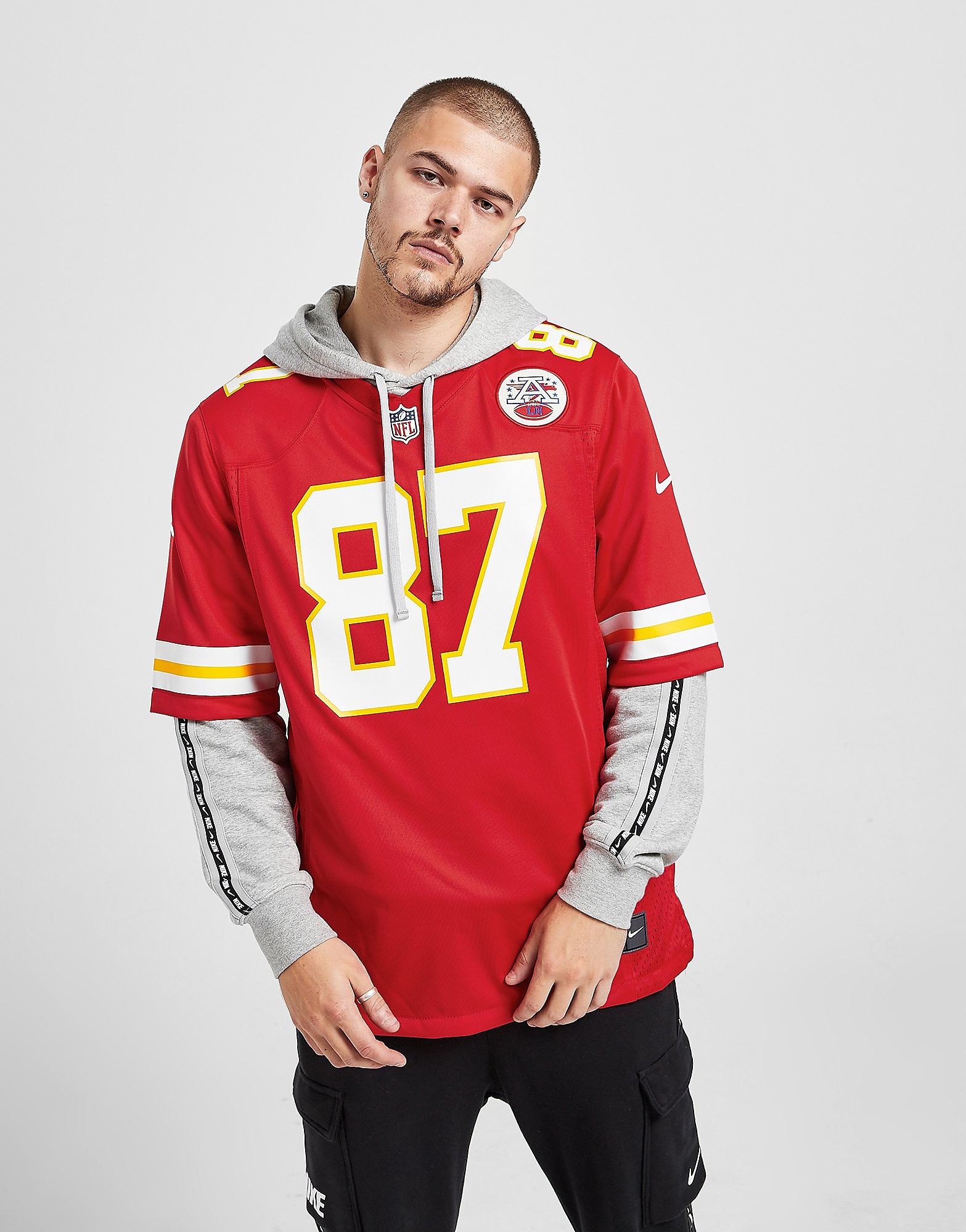 

Nike NFL Kansas City Chiefs Kelce #87 Jersey - Red - Mens, Red